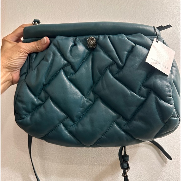 Kurt Geiger blue leather quilted bag - Picture 11 of 16